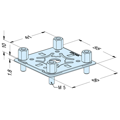 Centering plate 50 C