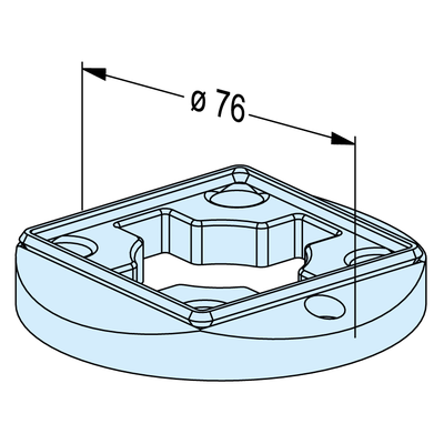 Sealing ring ITS 50 C for chuck 50