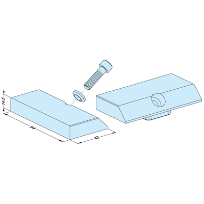 Linear Jaw Grip Wide