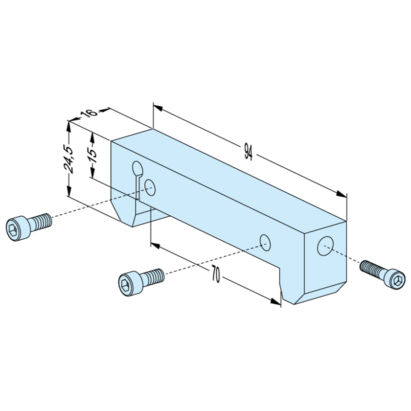 Fixation pour supports