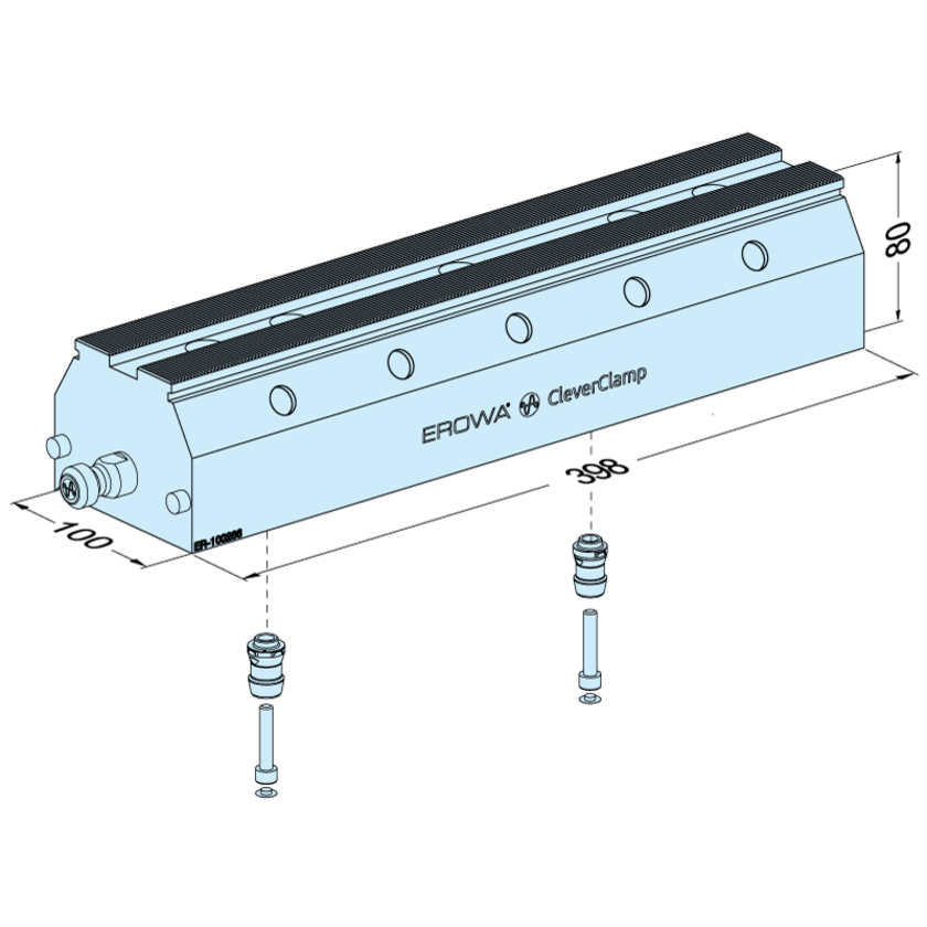 Rail 398 H80 automatique