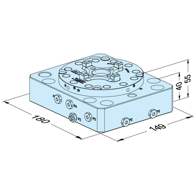 MTS 2.0 base plate 149 x 180 S-P/A