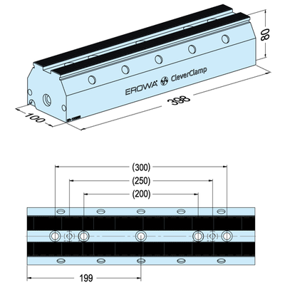 Rail 398 H80