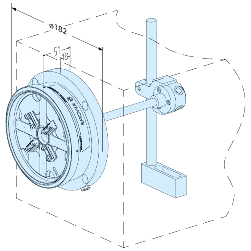 PowerChuck P ø 182