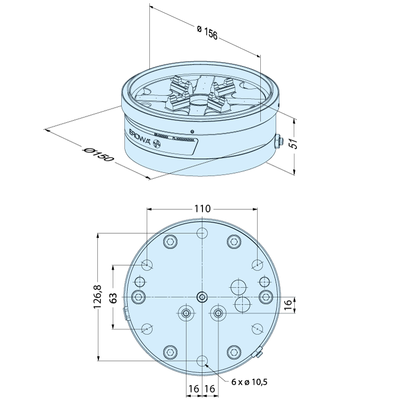 PowerChuck P ø 150