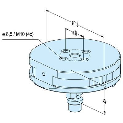 Pallet ø 115 MS