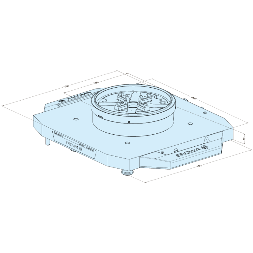 Palette d’adaptation UPC PowerChuck P