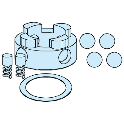 Repair kit QuickChuck 100P