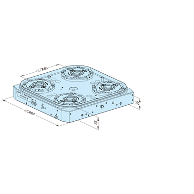 MTS 3.0 base plate 360 x 360 P/A