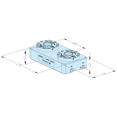 MTS 81 base plate 110 x 210 P/A