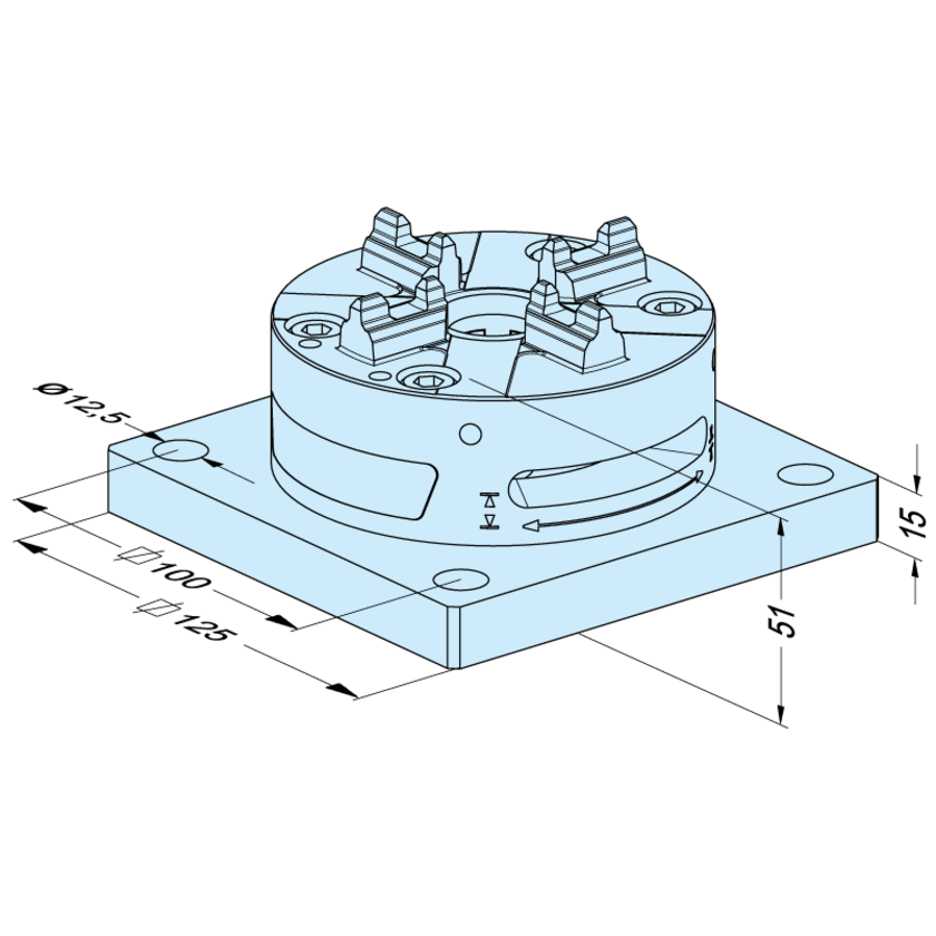 QuickChuck 100 P 125 x 125