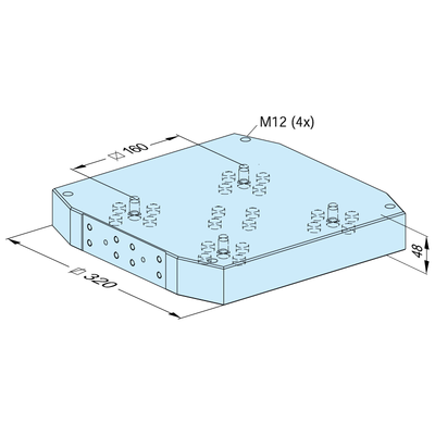 MTS pallet 320 x 320 / 160