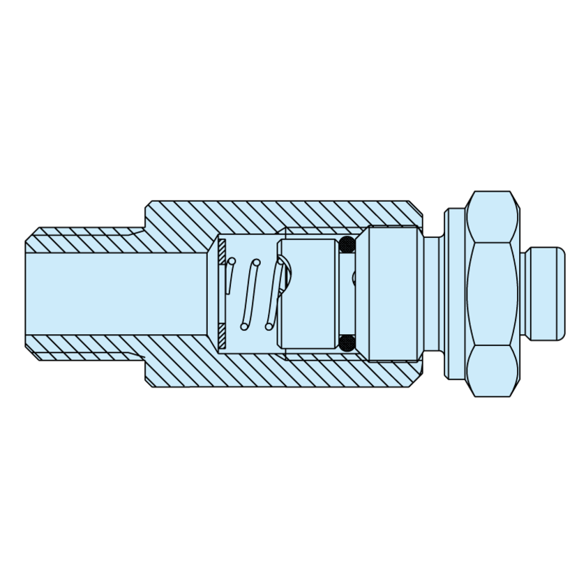 UPC 2.0 air jet connection